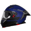 Ignyte Ign-16 Quatumm Navy Blue 648c White Grey Full Face Helmet