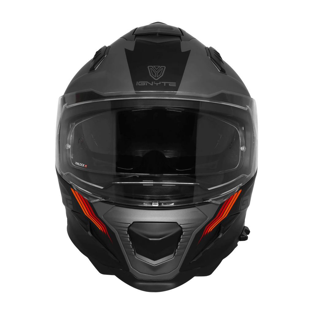 Ignyte Ign 16 Quantumm Dark Gray Arthracite Full Face Helmet