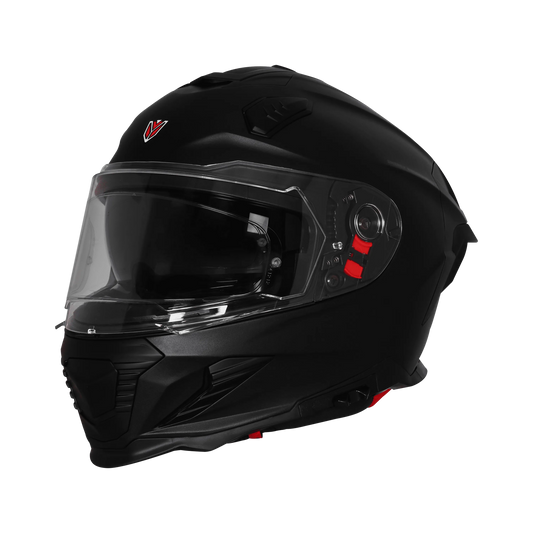 Ignyte Ign 16 Solid Black Full Face Helmet