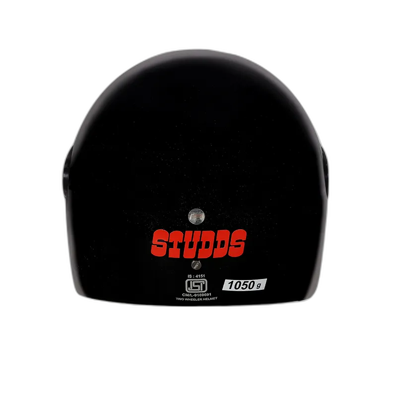 STUDDS Jade Black Full Face Helmet