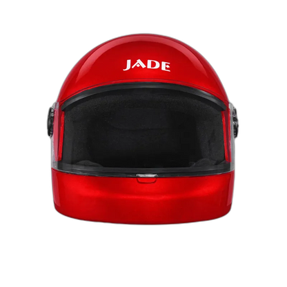 STUDDS Jade Cherry Red Half Face Helmet