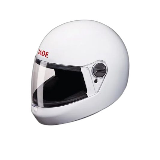 STUDDS Jade White Full Face Helmet