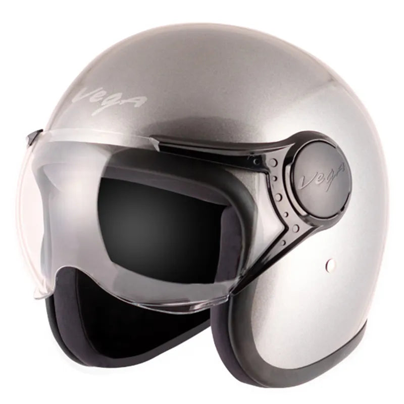 VEGA Jet Anthracite Half Face Helmet