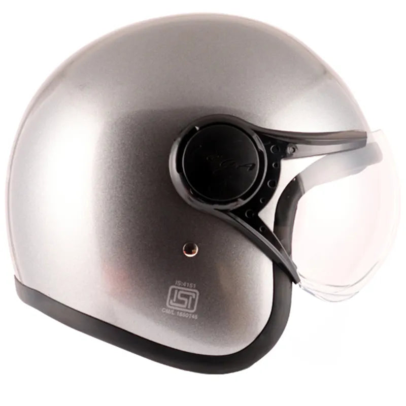 VEGA Jet Anthracite Half Face Helmet