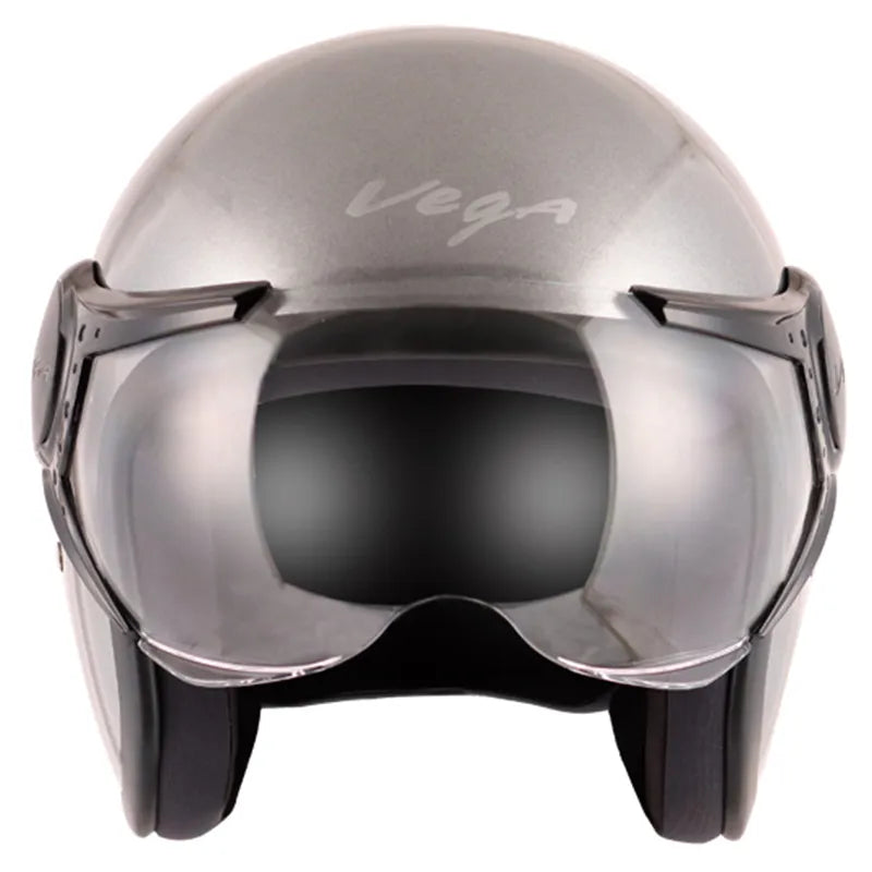 VEGA Jet Anthracite Half Face Helmet