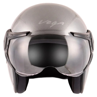 VEGA Jet Anthracite Half Face Helmet