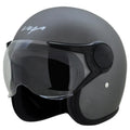 VEGA Jet Dull Anthracite Half Face Helmet