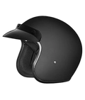 STUDDS Jetstar Classic Matt Black Half Face Helmet