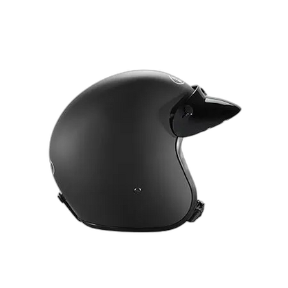 STUDDS Jetstar Classic Matt Black Half Face Helmet
