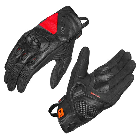 Korda Hybird Red Gloves Riding Gears