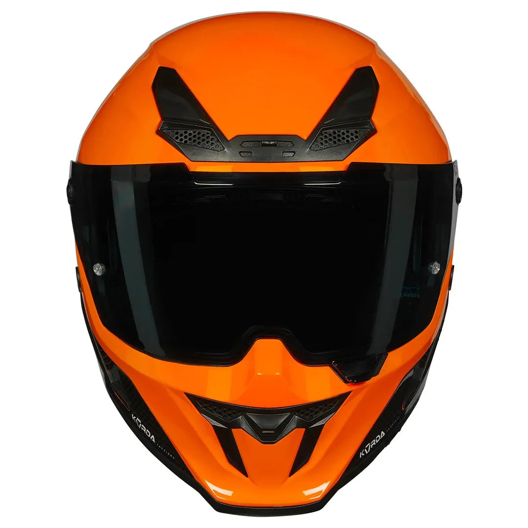Korda Icon Duo Black Orange Full Face Helmet