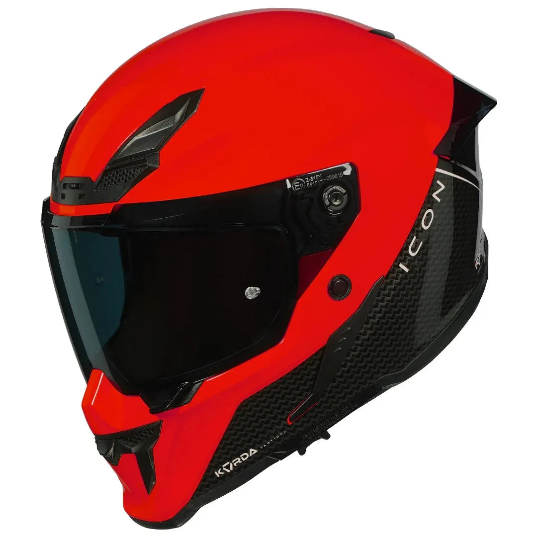 Korda Icon Duo Black Red Full Face Helmet