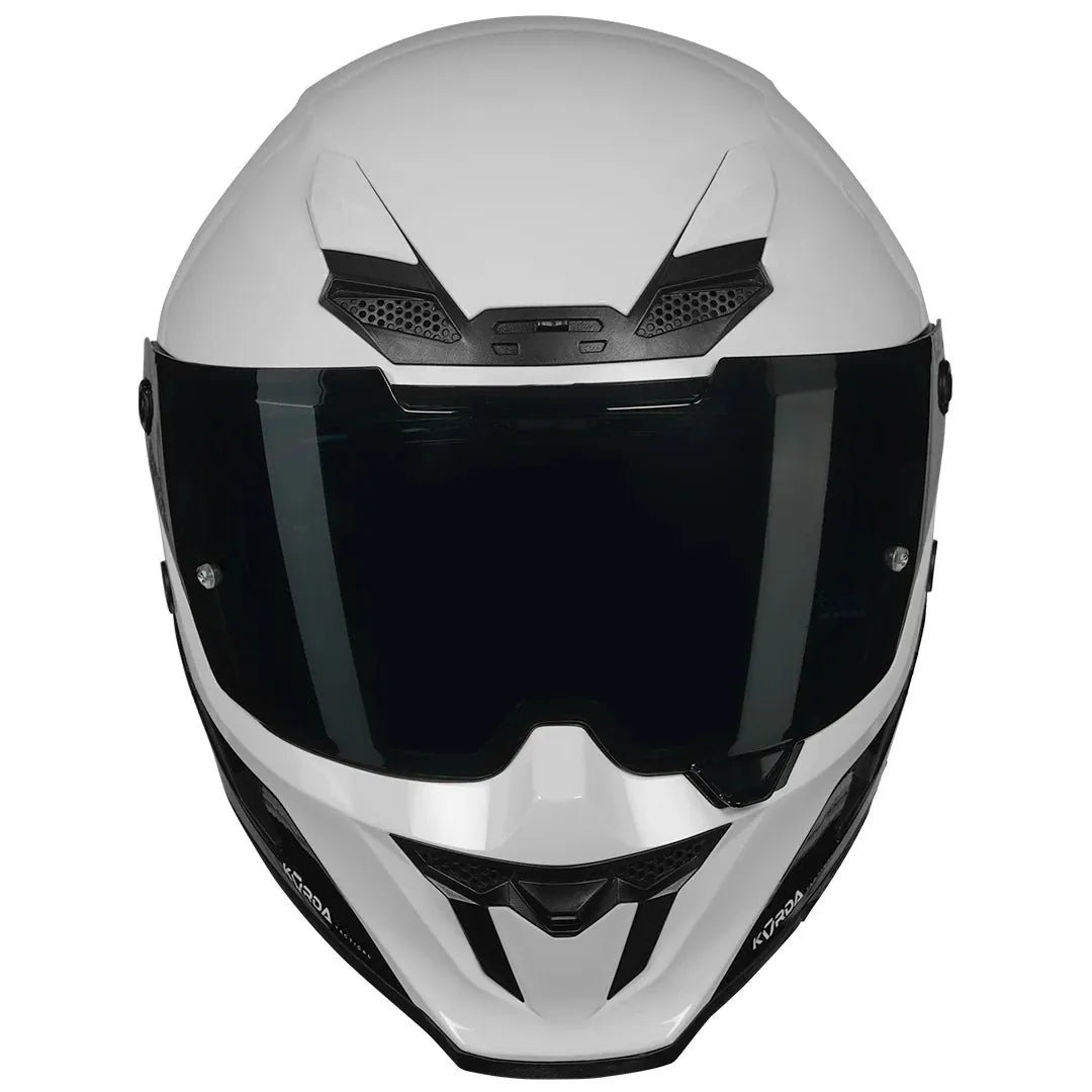 Korda Icon Duo White Black Full Face Helmet