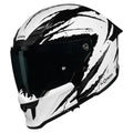 Korda Icon Fallout White Full Face Helmet