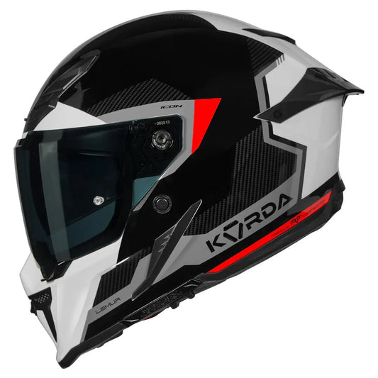 Korda Icon Lemur Red Full Face Helmet