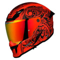 Korda Icon Maori Matt Red Full Face Helmet