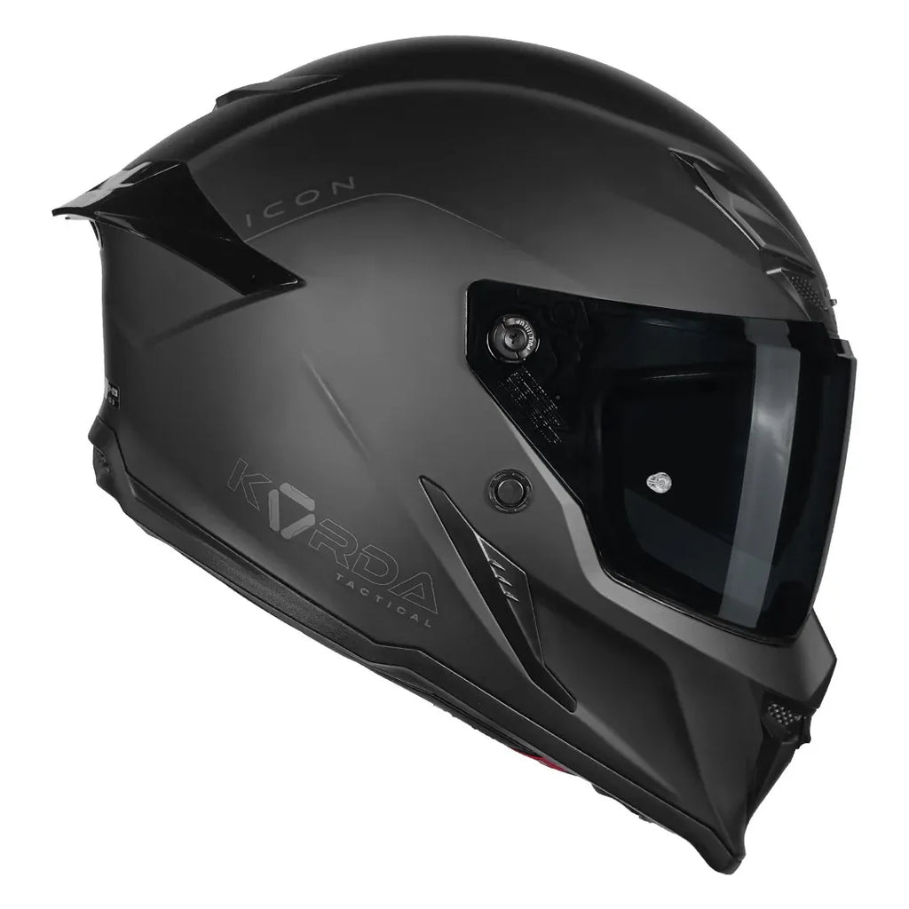 Korda Icon Matt Black Full Face Helmet