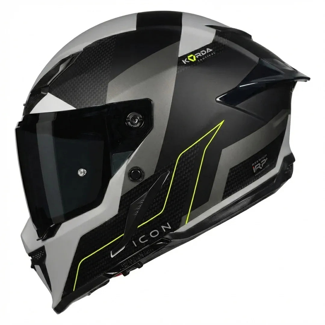Korda Icon Nyc Matt Black Gray Full Face Helmet