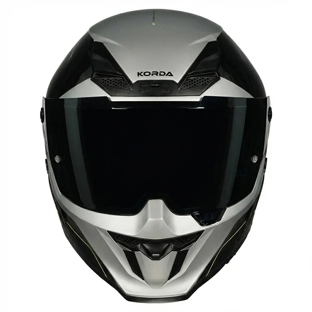 Korda Icon Nyc Matt Black Gray Full Face Helmet