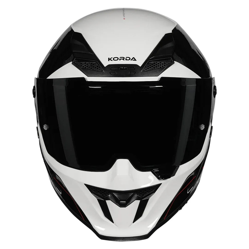 Korda Icon Nyx Black White Full Face Helmet
