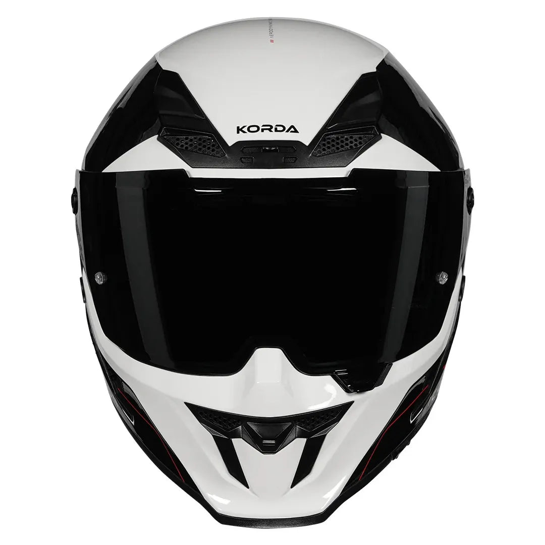 Korda Icon Nyx Black White Full Face Helmet