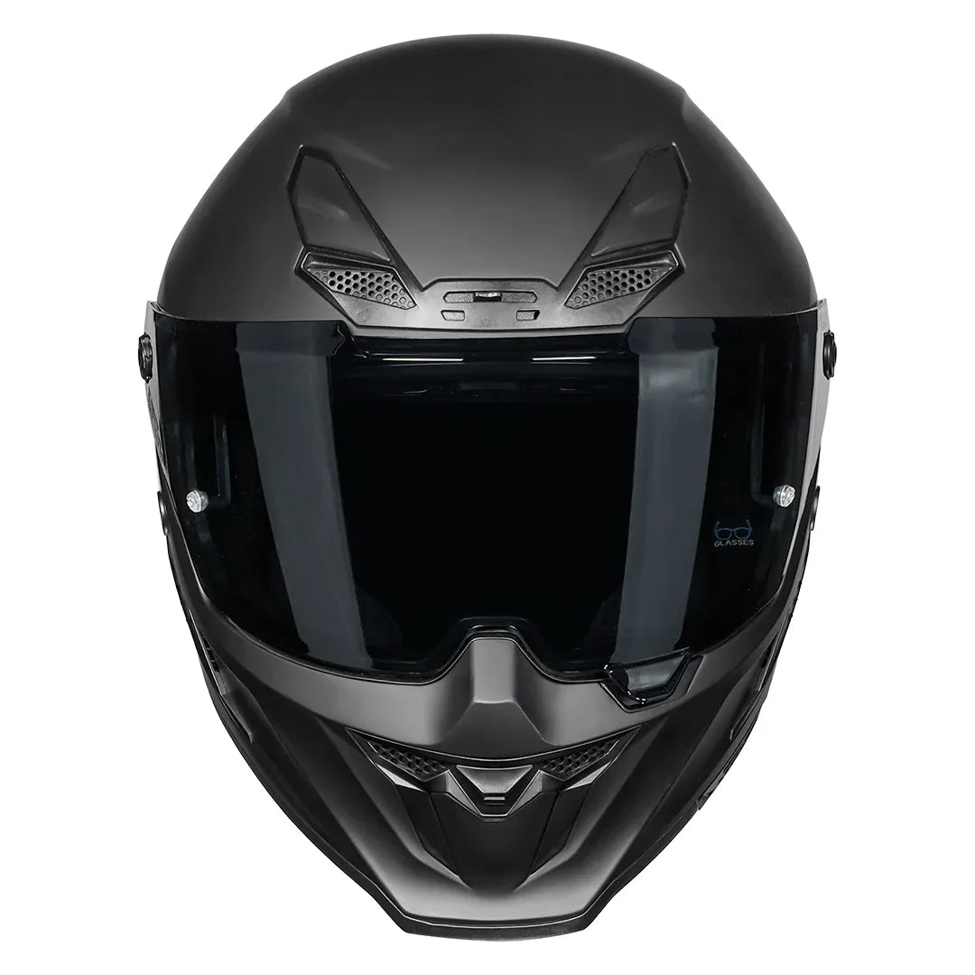 Korda Icon Solid Matt Black Full Face Helmet