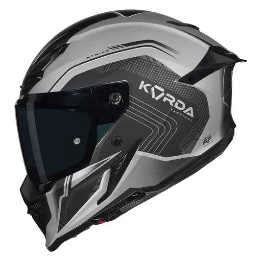 Korda Icon Strike Matt Gray Full Face Helmet