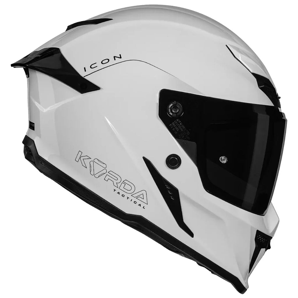 Korda Icon White Full Face Helmet