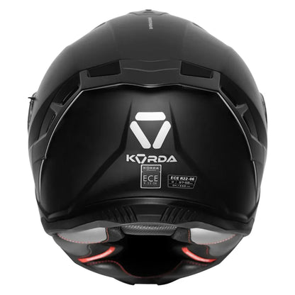 KORDA Shockwave Sold Matt Black L Full Face Helmet