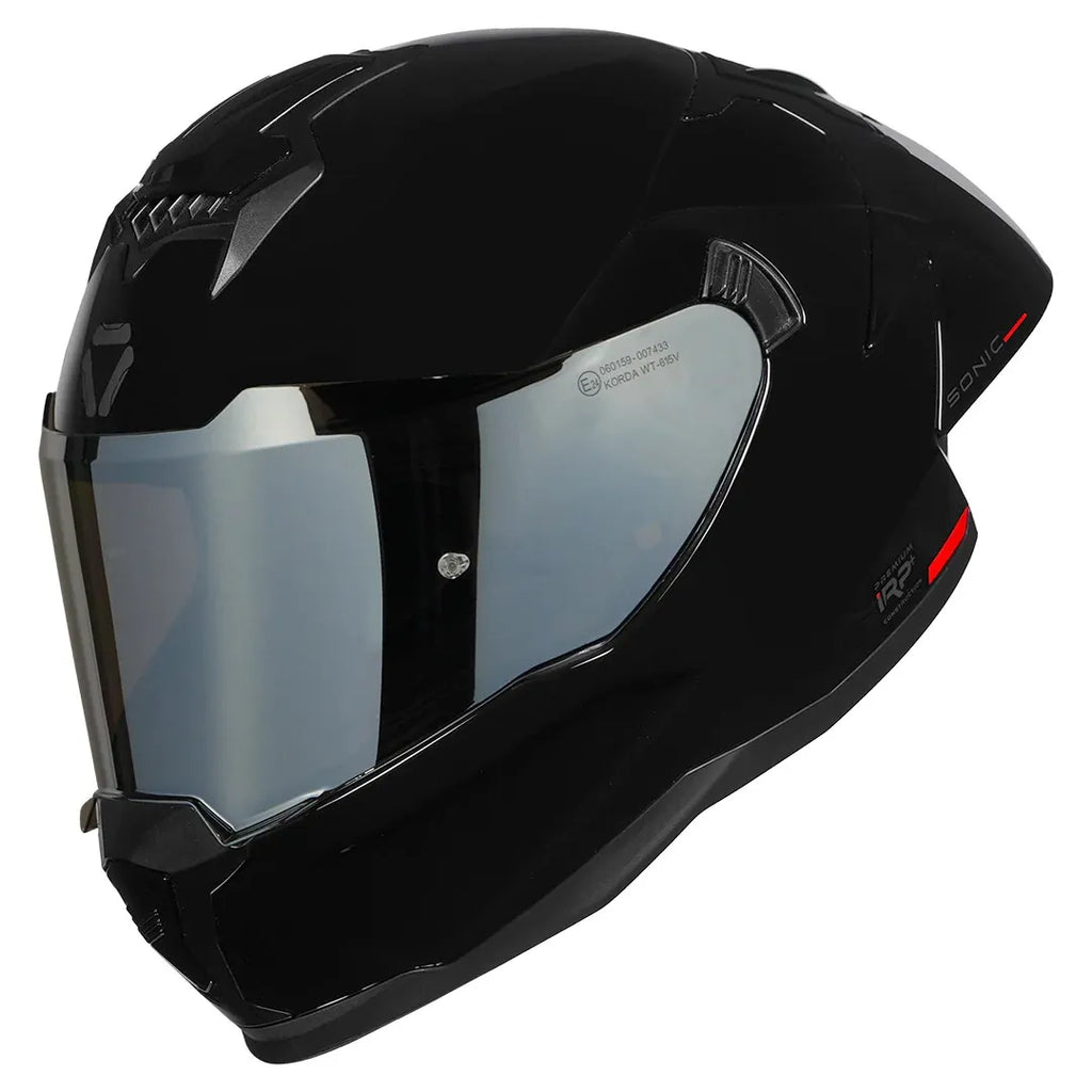 Korda Sonic Gp Black Full Face Helmet