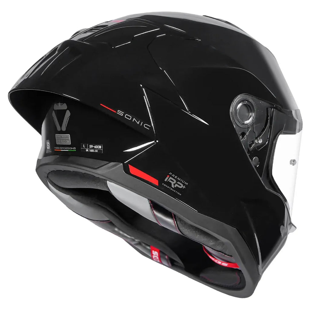 Korda Sonic Gp Black Full Face Helmet