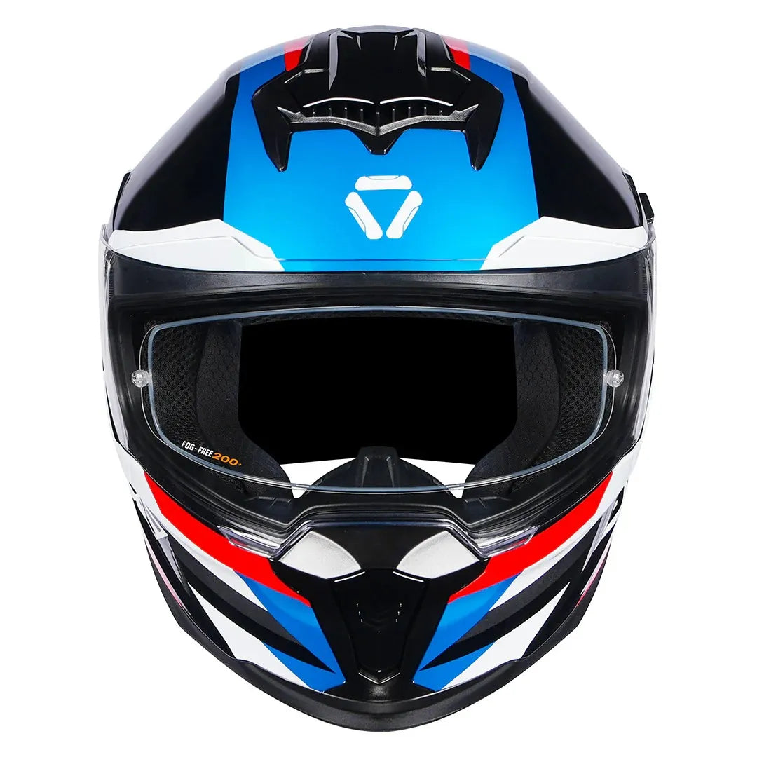 Korda Sonic Gp Moze Blue Red Full Face Helmet