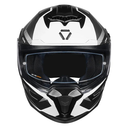 Korda Sonic Gp Roadlion Matt Black Gray Full Face Helmet