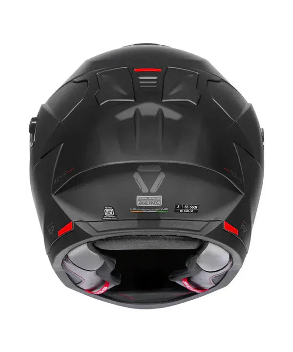 Korda Sonic Gp Solid Matt Black Full Face Helmet