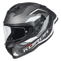 Korda Sonic Gp Troy Matt Gray Full Face Helmet