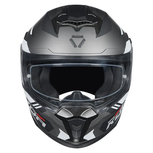Korda Sonic Gp Troy Matt Gray Full Face Helmet