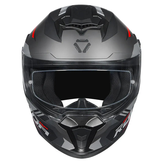 Korda Sonic Gp Troy Matt Red Full Face Helmet