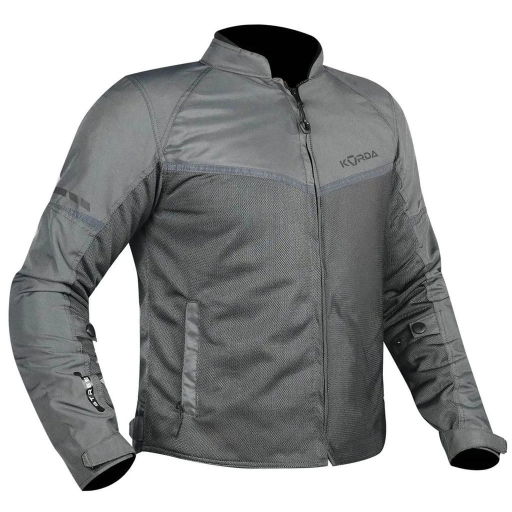 Korda Street Black Gray Jackets Riding Gears
