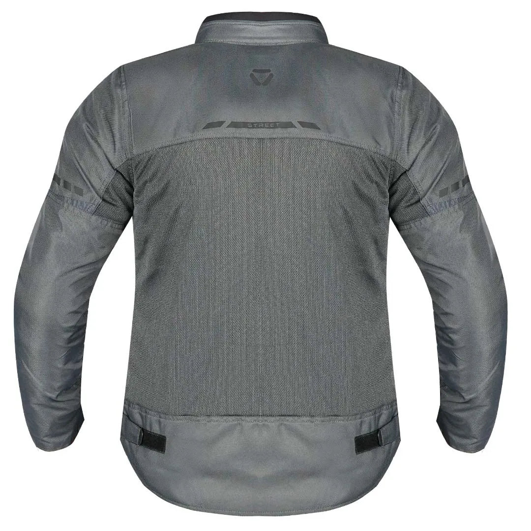 Korda Street Black Gray Jackets Riding Gears