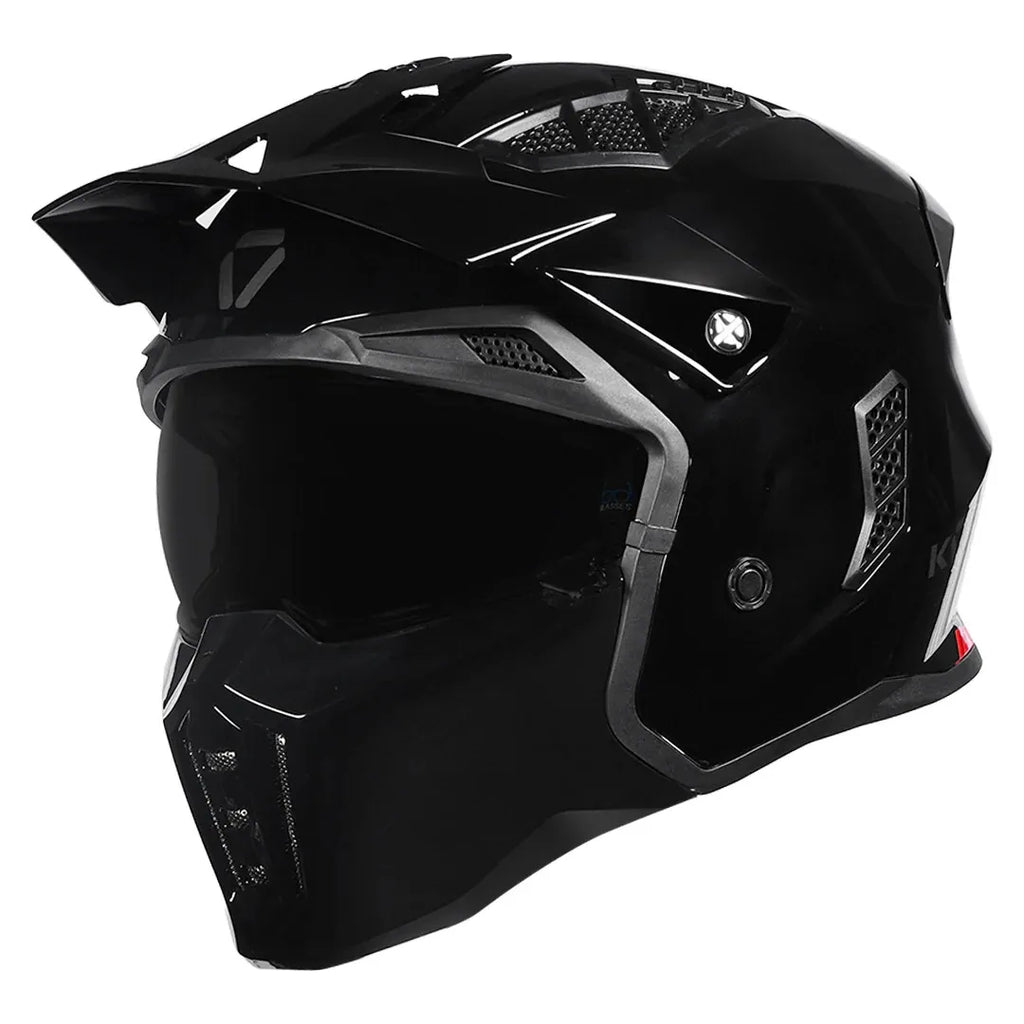 Korda Stromtrooper Black Full Face Helmet