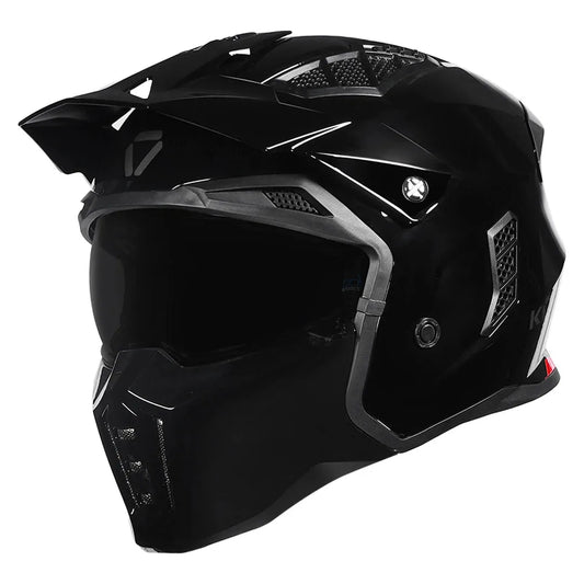 Korda Stromtrooper Black Full Face Helmet