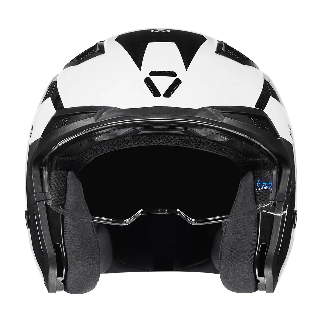 Korda Stromtrooper White Red Full Face Helmet