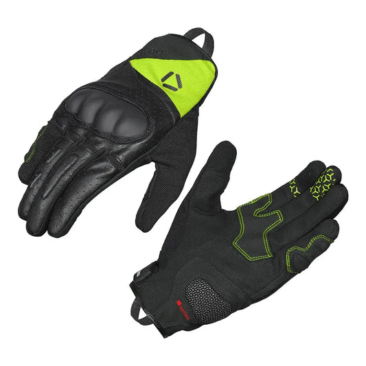 Korda Triad Flu Yellow Gloves Riding Gears