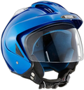 STUDDS Ks 1 Metro Flame Blue Half Face Helmet