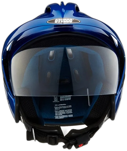 STUDDS Ks 1 Metro Flame Blue Half Face Helmet