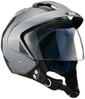 STUDDS Ks 1 Metro Gun Grey Half Face Helmet