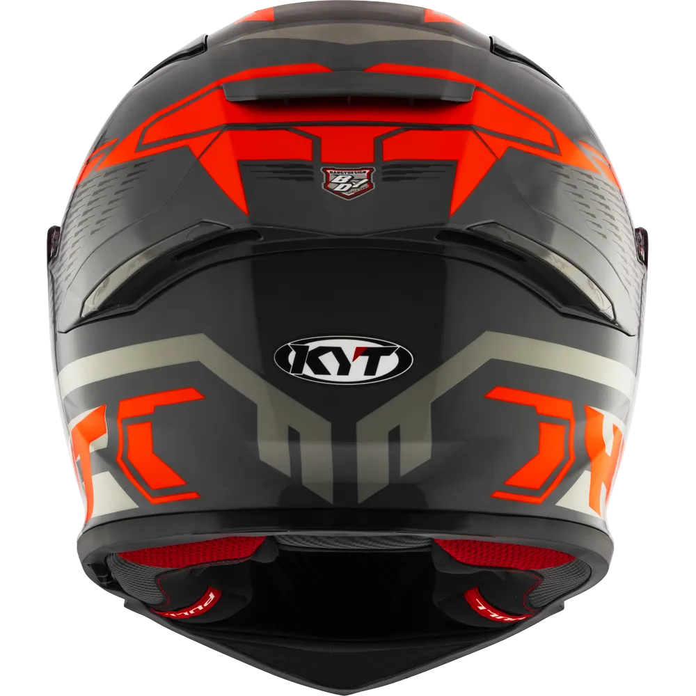 Kyt R2r Octane Red Full Face Helmet