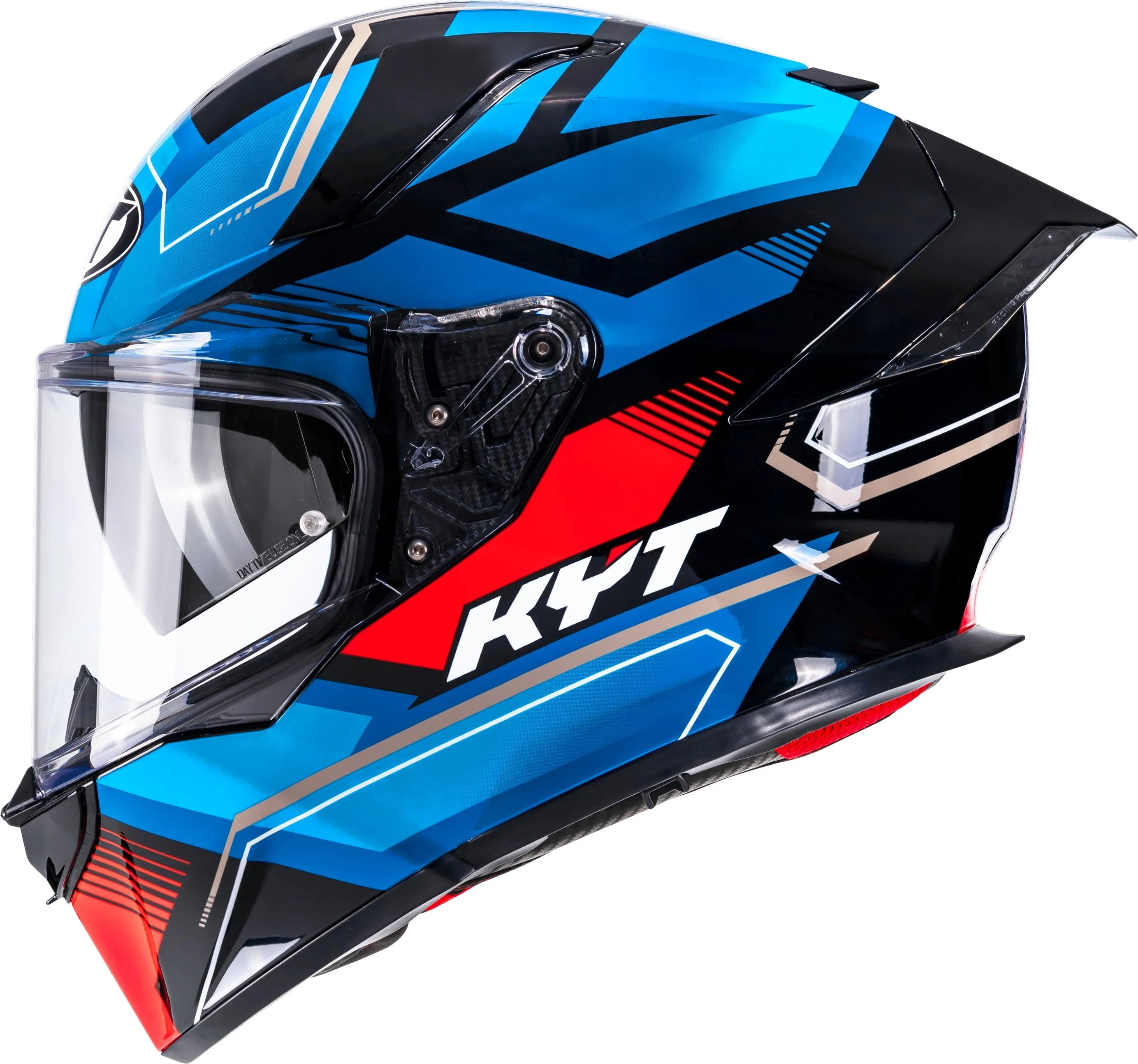 Kyt R2r Parsec Black Blue Red Full Face Helmet