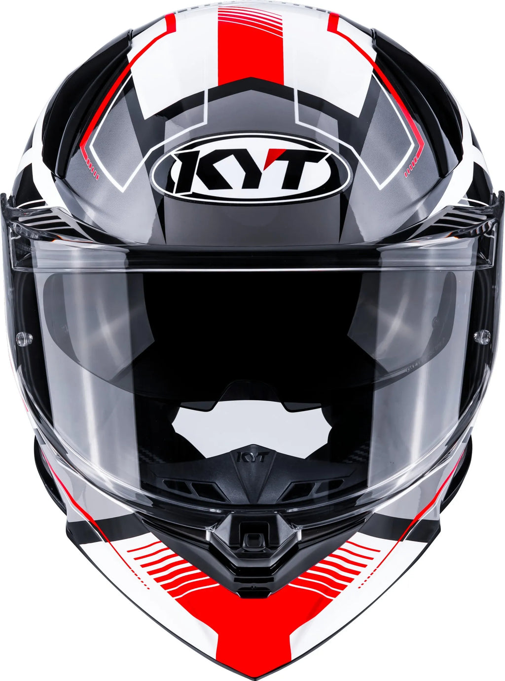 Kyt R2r Parsec White Red Full Face Helmet