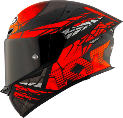 Kyt Revo Combustion Matt Red Full Face Helmet